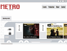 Tablet Screenshot of metromadina.com